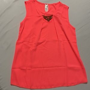 New Style me - Coral color top